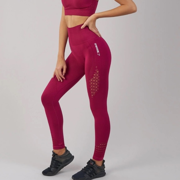 GYMSHARK SEAMLESS LEGGINGS - Picture 1 of 7